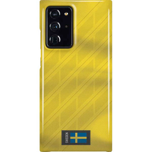 Sweden Soccer Flag Galaxy Cases